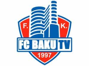 The logo of FC Baku TV