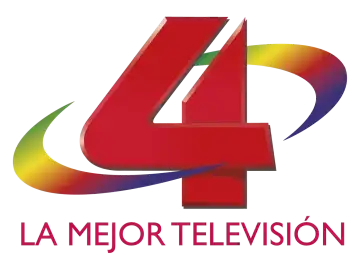 The logo of Canal 4 Nicaragua TV