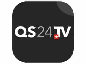 The logo of QS24 TV