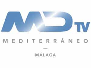 The logo of Mediterráneo TV