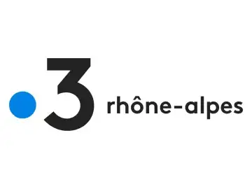 The logo of France 3 Rhône-Alpes