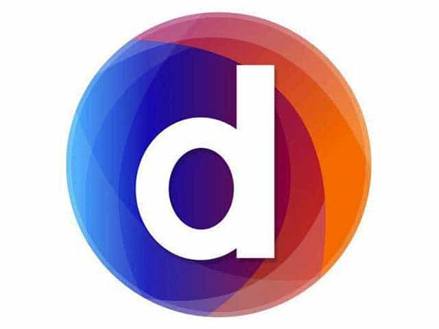 The logo of Detik TV