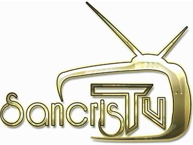 The logo of SanCris TV