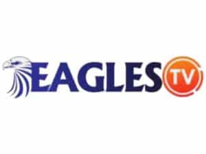 The logo of Eagles TV