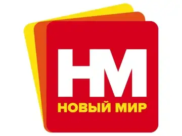 The logo of Noviy Mir