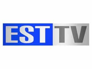 The logo of Est TV