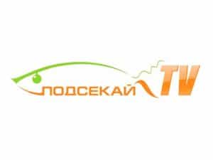 The logo of Podsekai TV