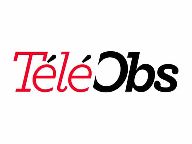 The logo of L'Obs TV