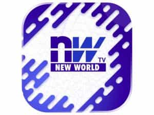 The logo of New World TV