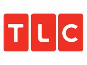 The logo of TLC TV