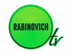 The logo of Rabinovich TV