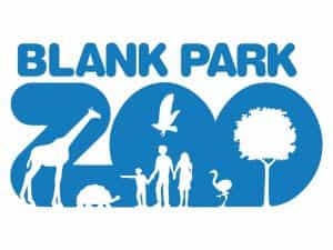 The logo of Blank Park Zoo