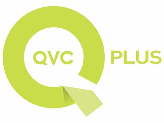 The logo of QVC Plus US