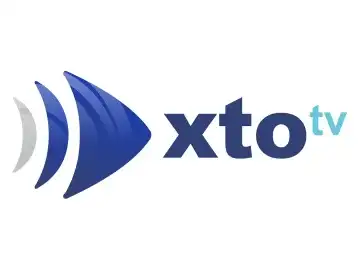 The logo of XTO TV